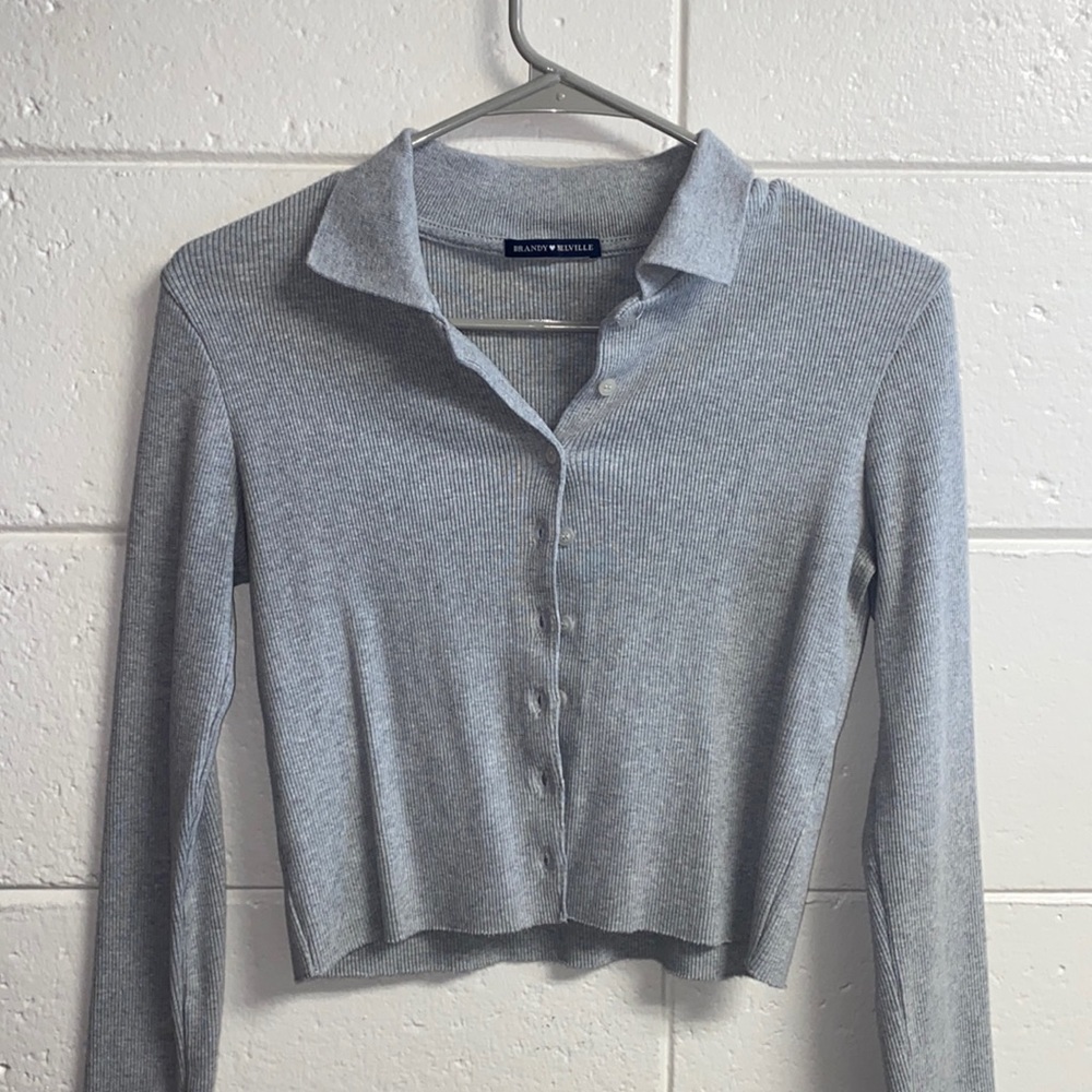 Brandy Melville Long Sleeve Button Up